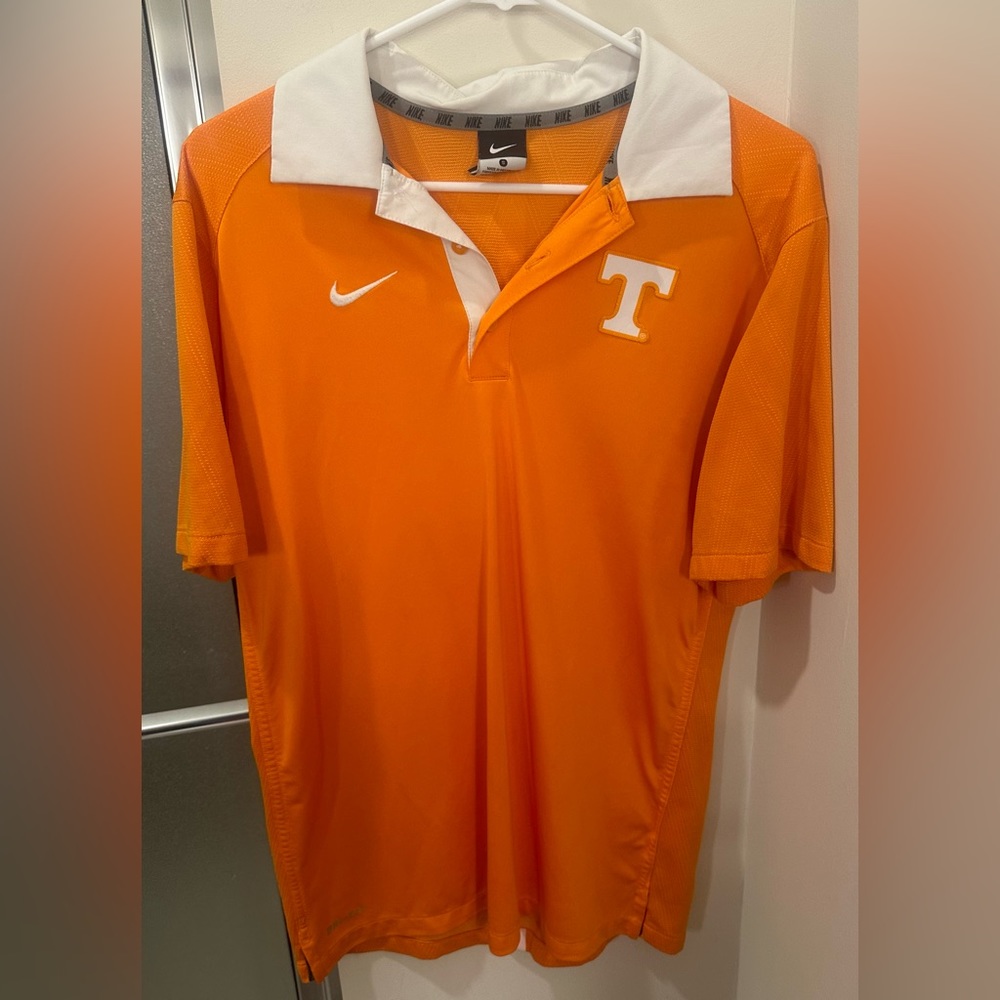 Nike orange Tennessee polo